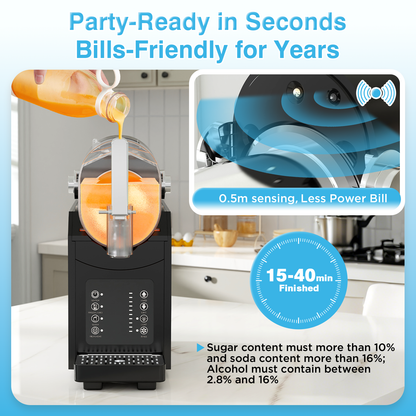 Slushie Machine,Frozen Drink & Slushy Machine for Home,Frozen Drink Mix Maker
